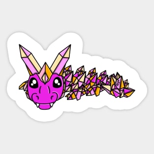 Trixic Pride Fidget Crystal Dragon Sticker